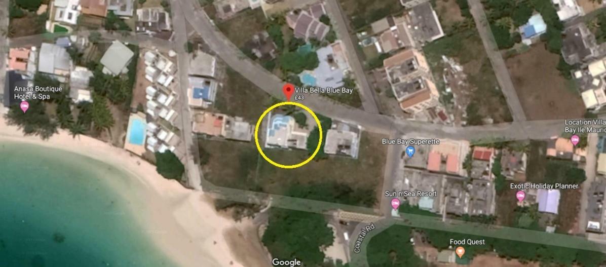 Villa Bella Charming Beachfront Guesthouse 蓝海湾 外观 照片